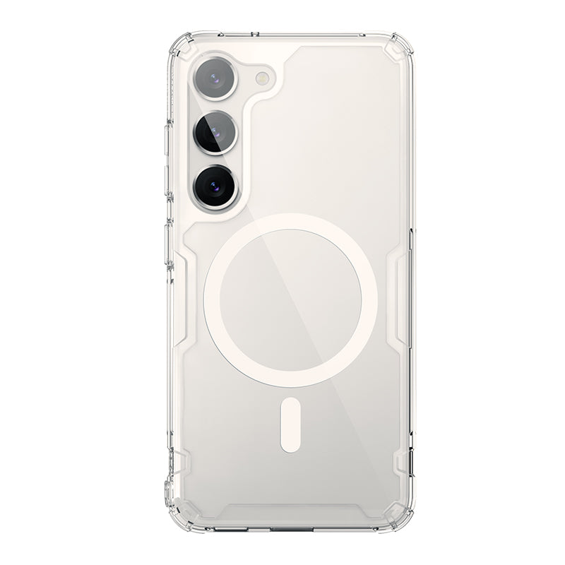 NILLKIN Nature Pro Series for Samsung Galaxy S23+ Magnetic Phone Case PC+TPU Shockproof Clear Phone Cover NILLKIN Nature Pro Series for Samsung Galaxy S23+ Magnetic Phone Case PC+TPU Shockproof Clear Phone Cover